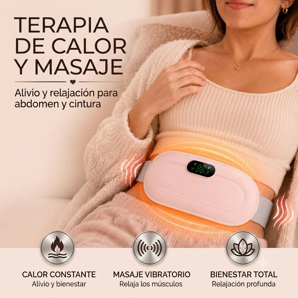 Almohadilla térmica para cólicos