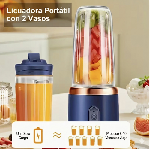 Licuadora portátil USB de 400 ml