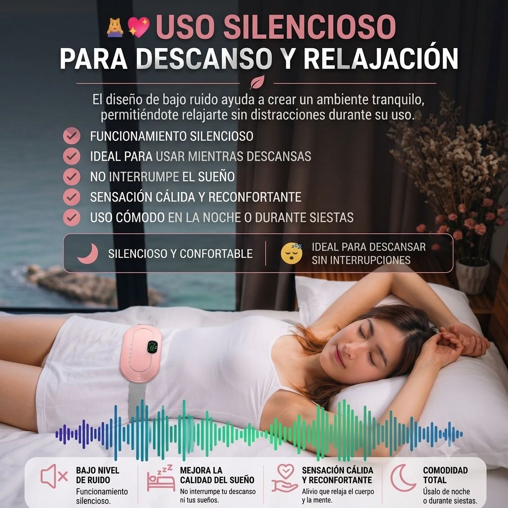 Almohadilla térmica para cólicos